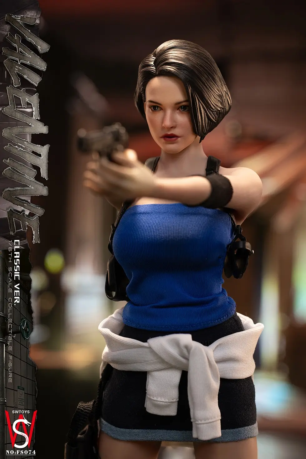 SWTOYS Studio - FS074 Jill Valentine Action Figure Resident Evil Statue