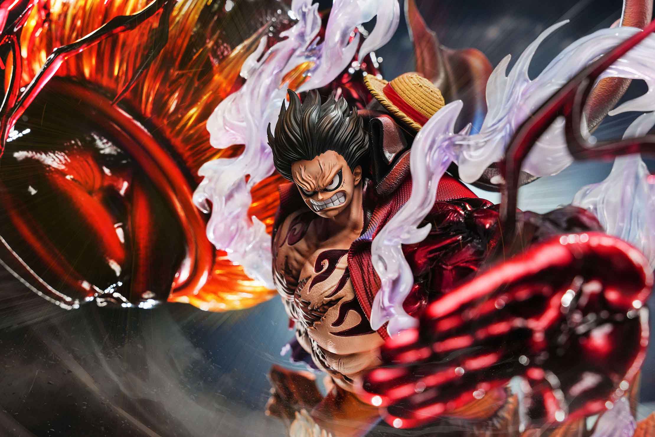 One Piece, POP Scale Gear 4 Luffy Kingukongugan, Reset Studio, Statue GK Pre-sale