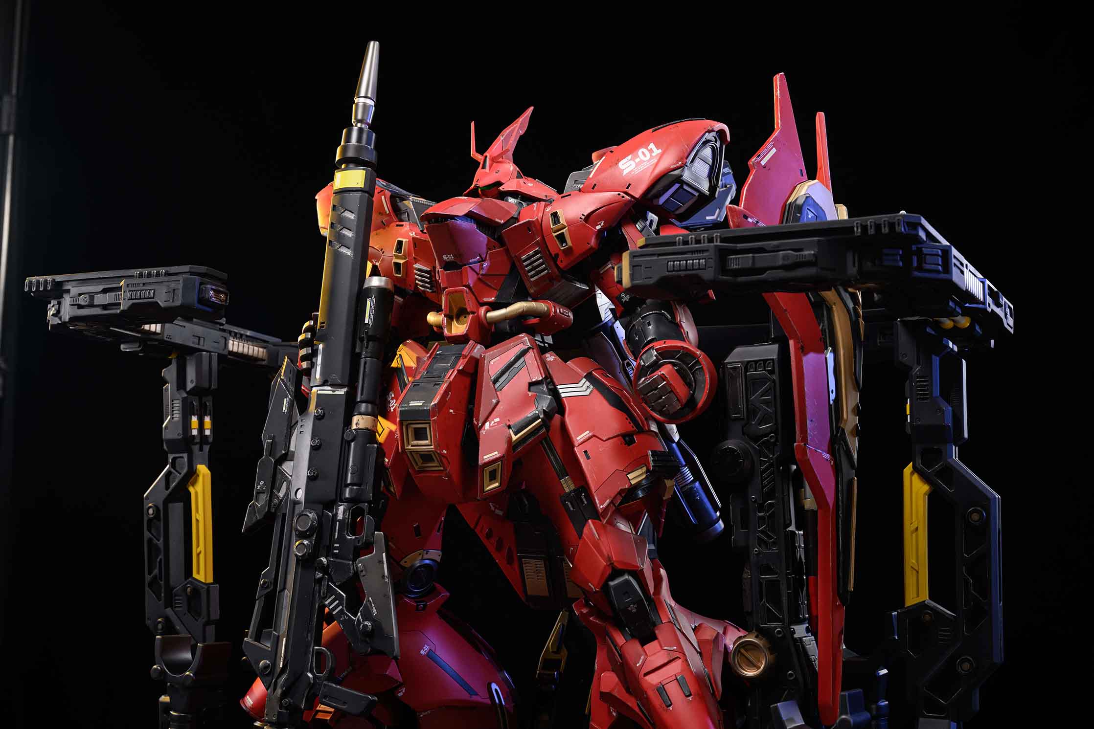 Mecha Era Red Robot, 1/30 Scale Action Figure, JJSD Studio, Soldier Statue GK18+ Pre-sale