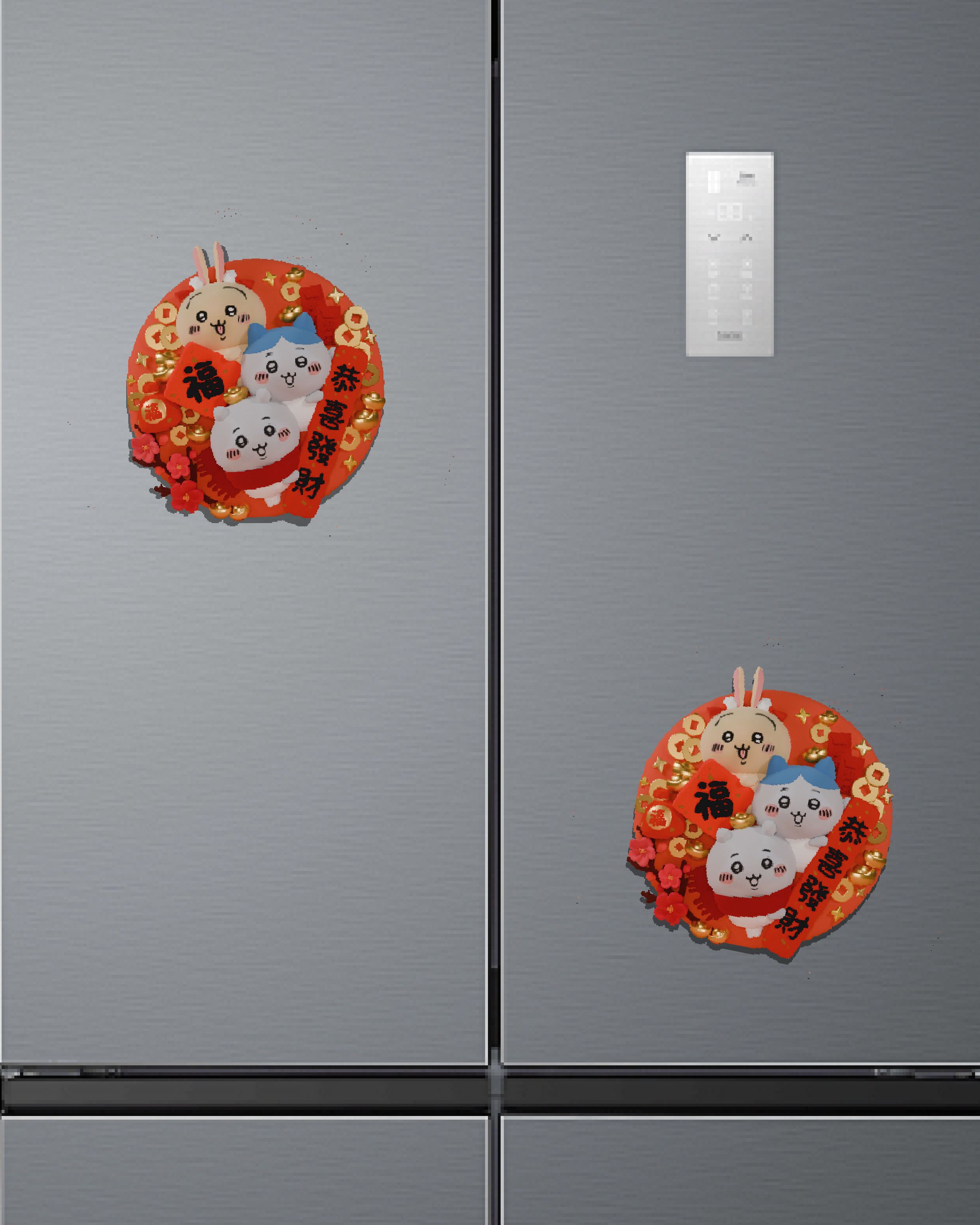 [Pre-sale] Work: Chiikawa celebrates the New Year Size: Height 10cm Width 10cm Depth 4cm (GK)