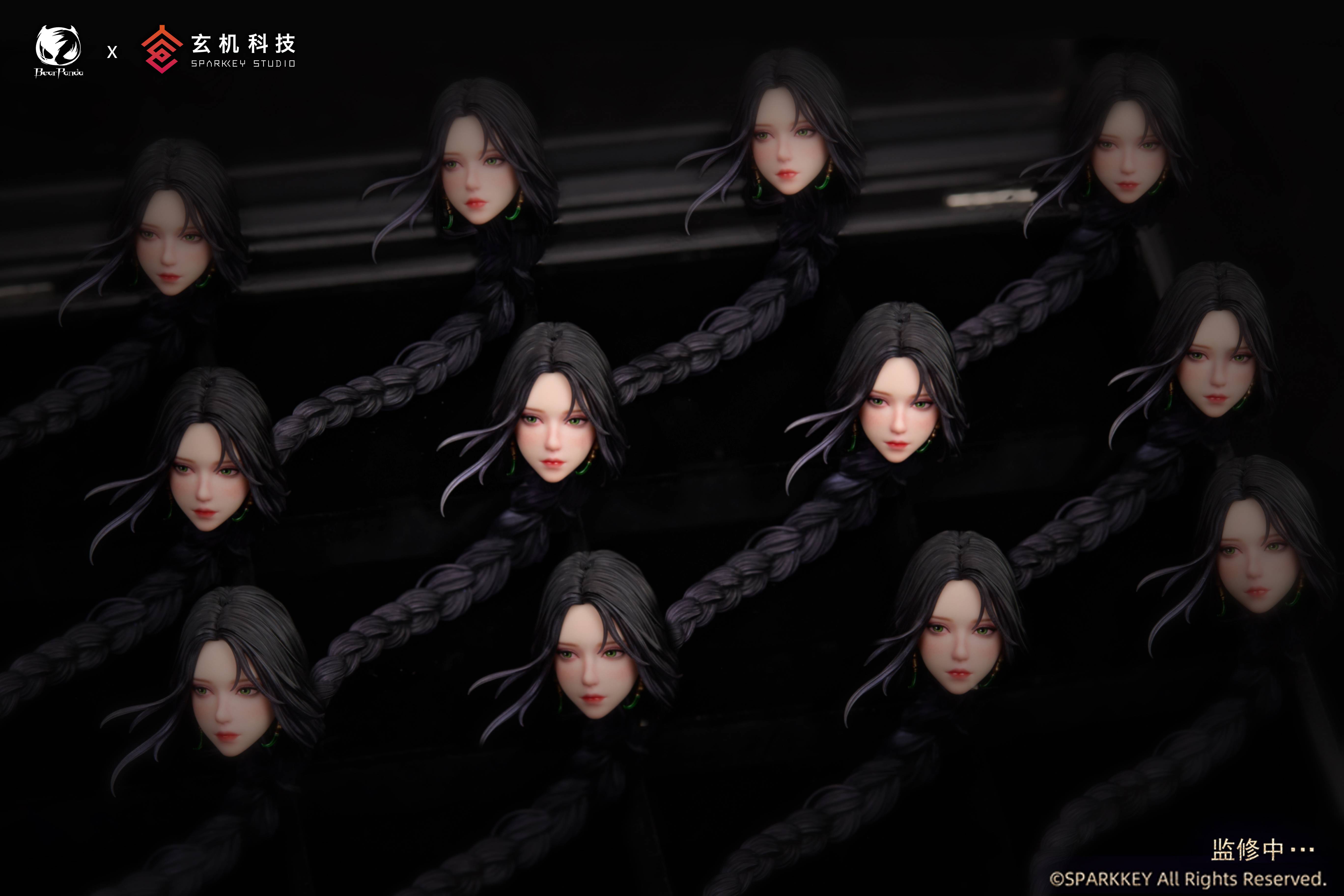 Pre-sale , Bearpanda×Xuanji Technology Ghost Blade Furei Encounter Ver.(Gk) size 1/6 Height ≈40CM-KWII-GK