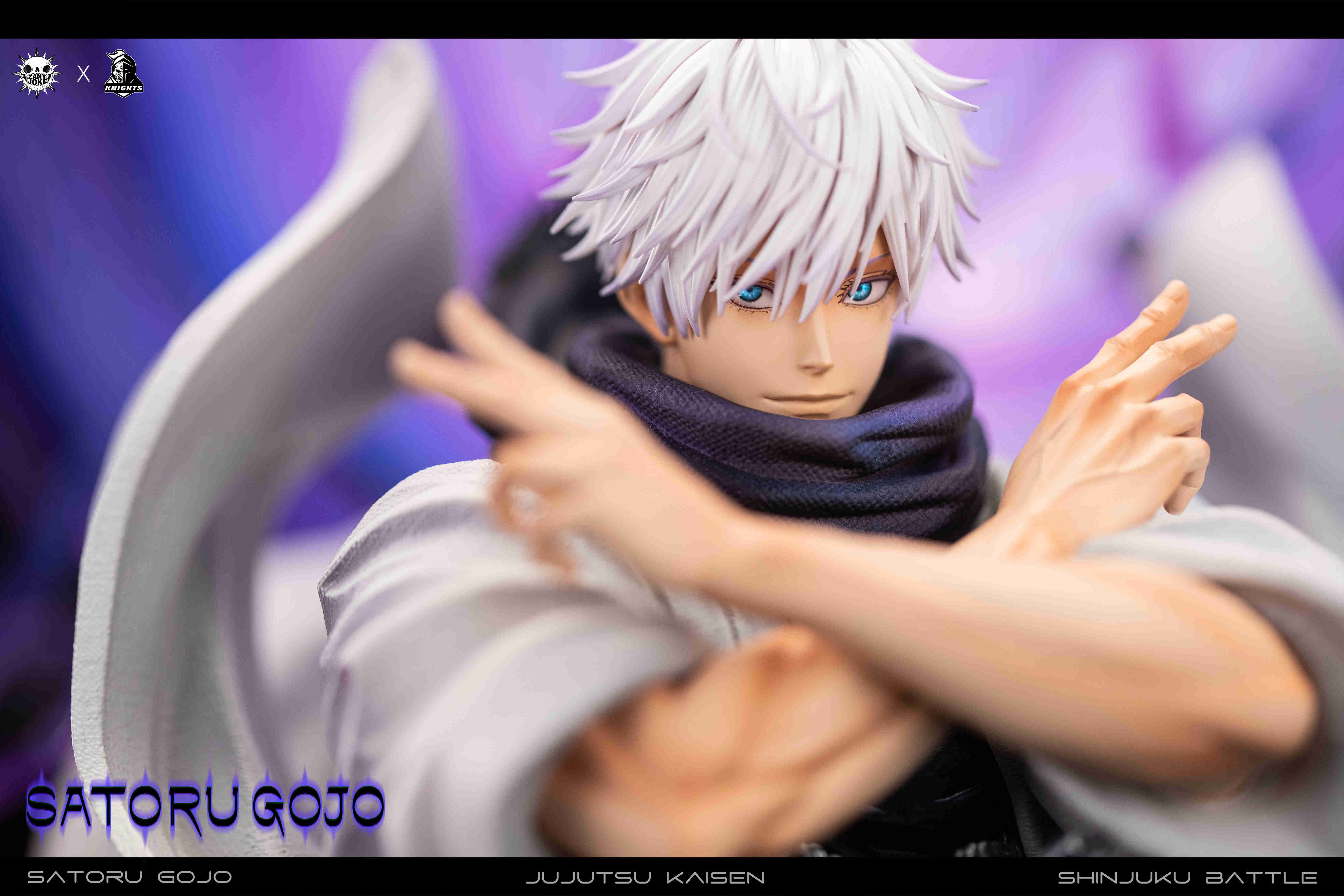 Pre-sale ZanyJoke Knights Alliance Contemporary Strongest Magician Gojo GK Hand-made Statue Model No. S01 ratio 1/6 size height about 65cm width 55cm depth 45cm character height 31cm (GK)-KWII-GK