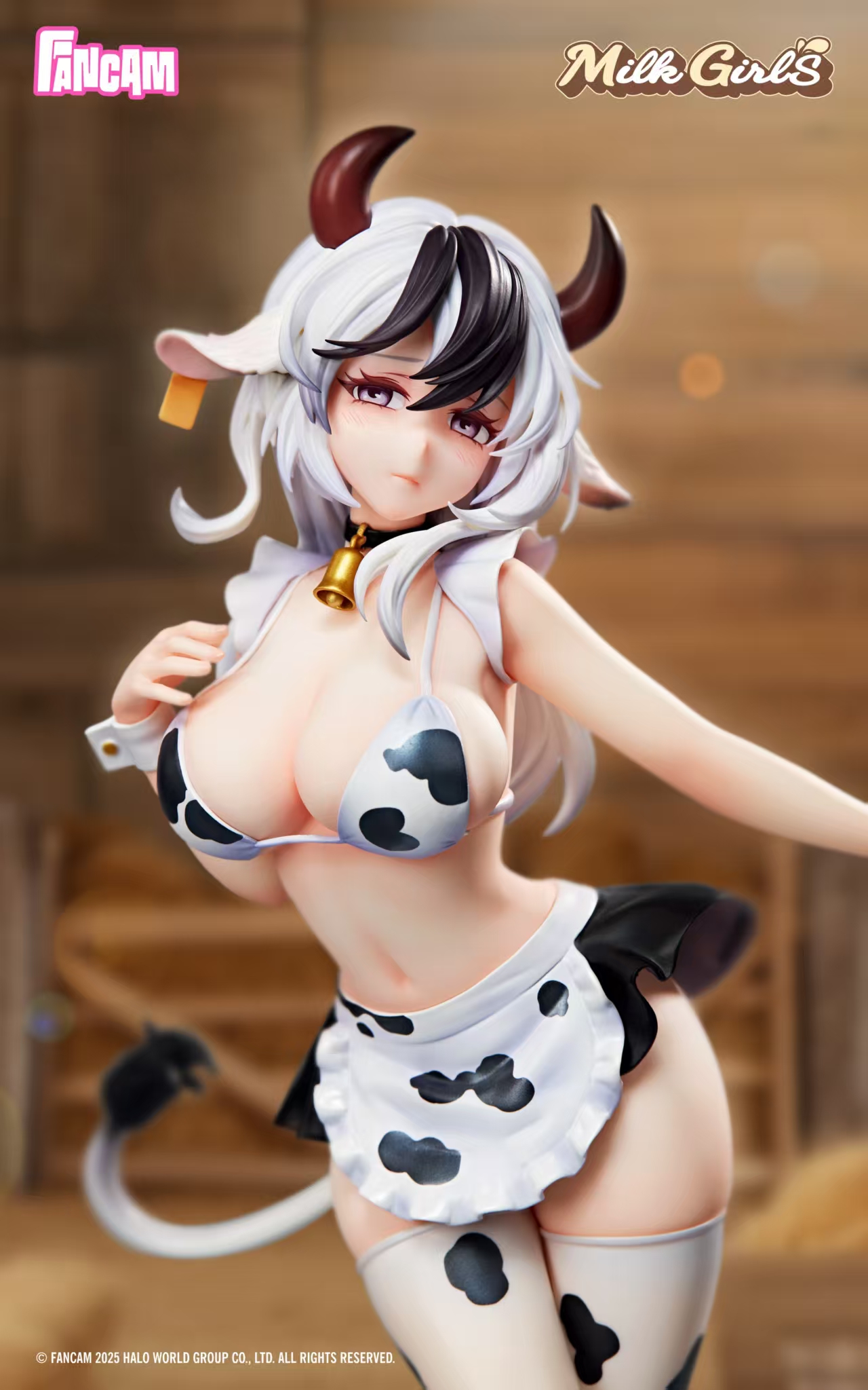 Pre-sale FANCAM Beautiful Girls Series Figures Second Edition MilkGirls  Milk Girls Scale 1/6 Sample Height Approximately 29cm (including base) (GK)-KWII-GK
