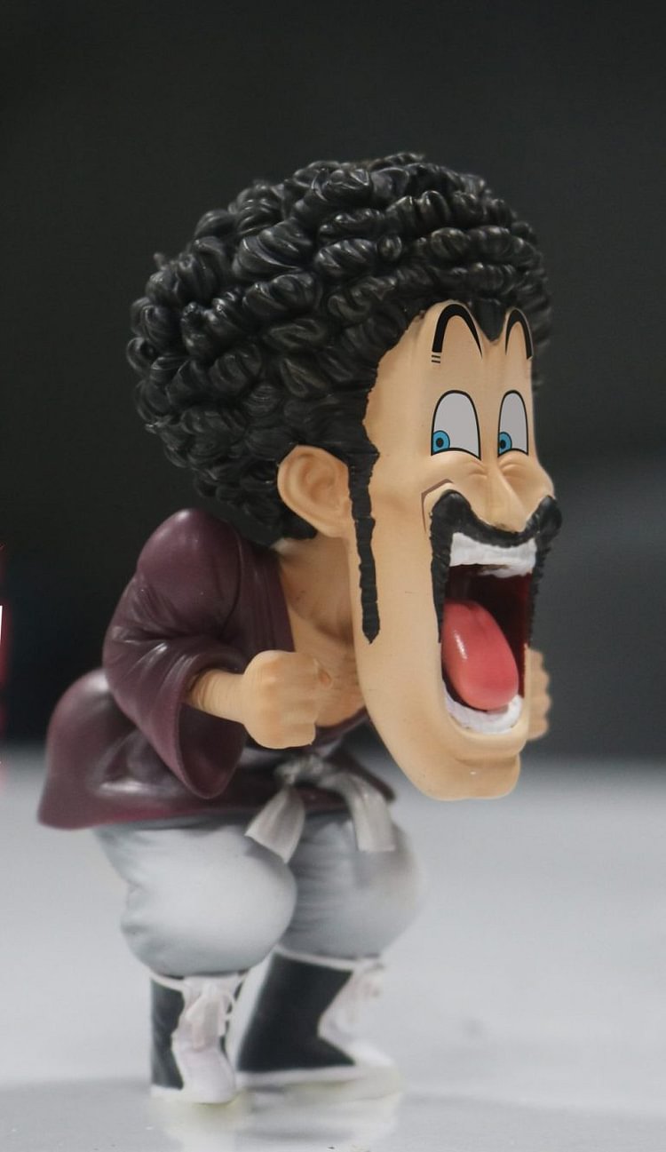  Dragon Ball Cell Arc Resonance Mr. Satan who sticks out his rear to pass gas Statue(GK)LeaGue Studio -KWII-GK