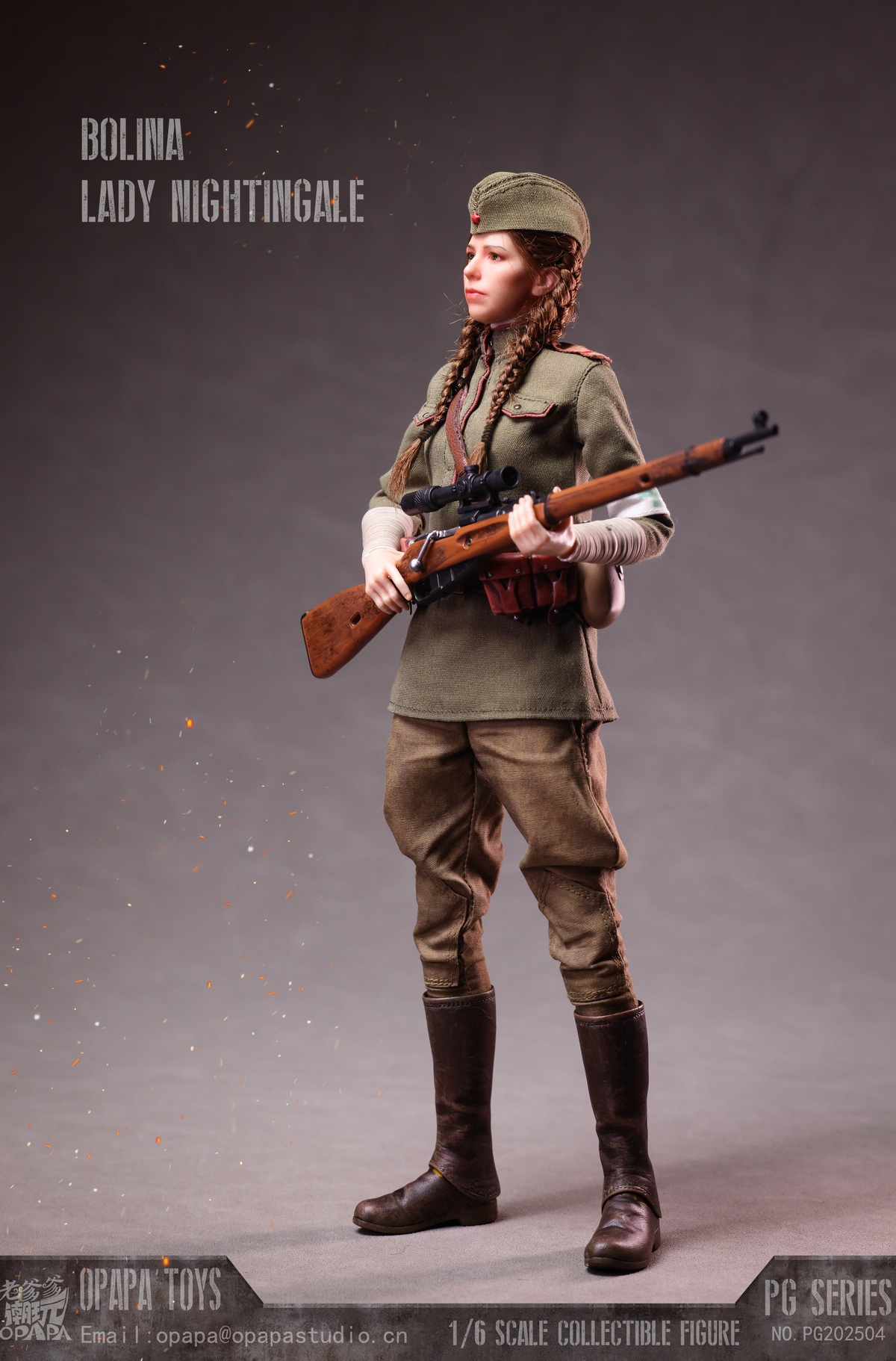 Call of Duty 1/6 Polina Lady Nightingale Winter Version PG202502 Summer Version PG202504 Luxry Version PG202505-OPAPA TOYS -KWII-GK