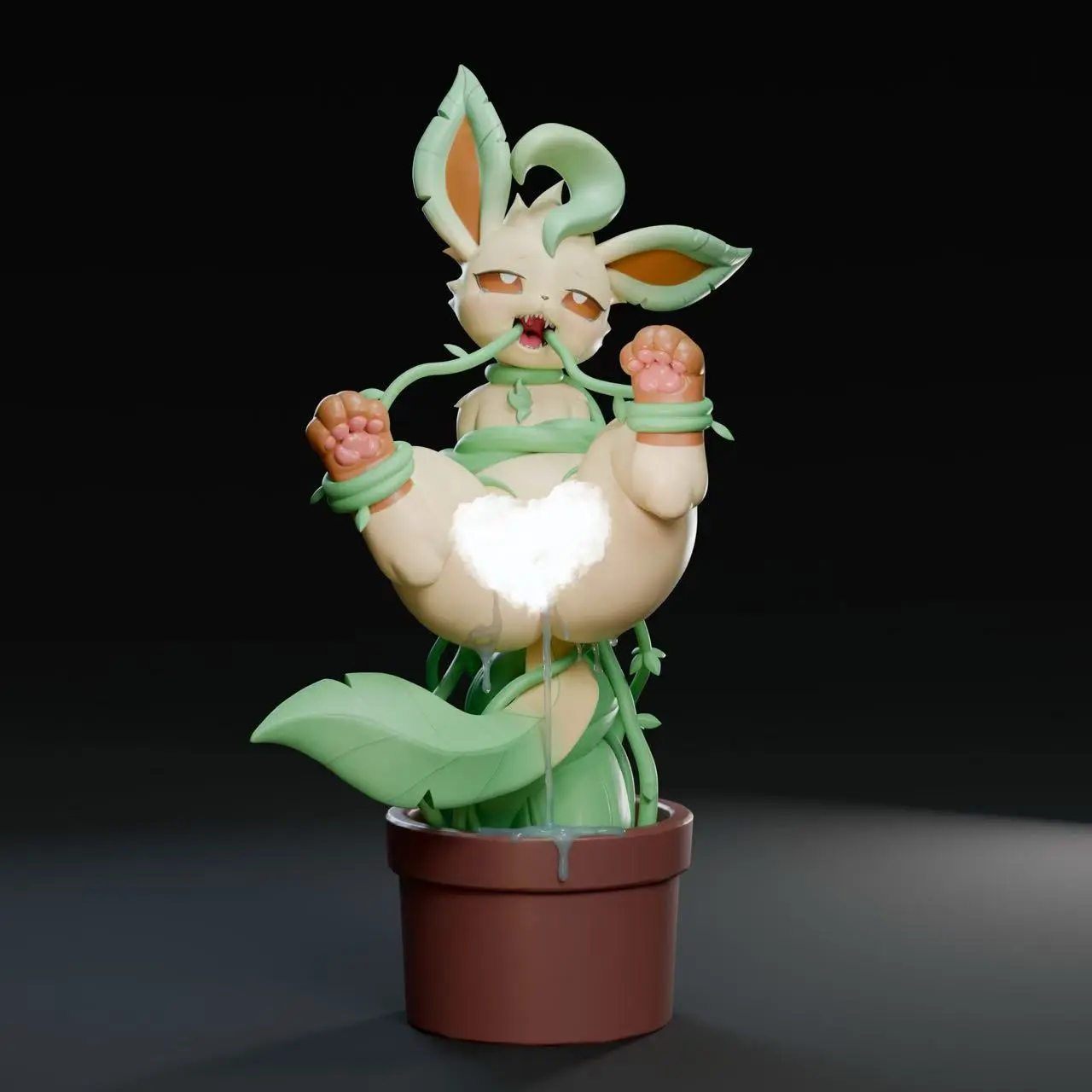 Spirit Demon Studio - Pokemon Leafeon Statue(GK)(Adult 18+)