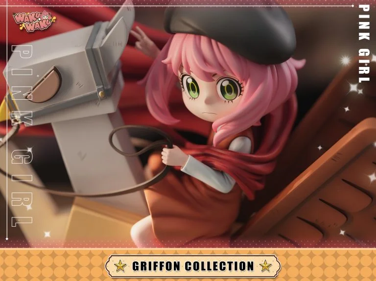 Spy x Family Anya cos Napoleon Crossing the Alps Statue(GK) -WakuWaku Studio