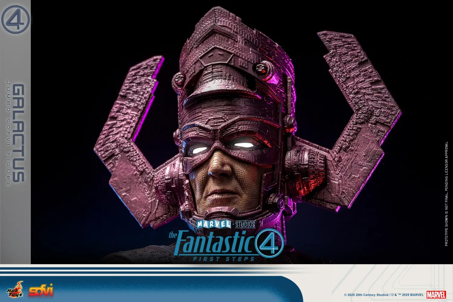 Hottoys - The Fantastic Four: First Steps Galactus Jumbo Sofvi Figure & The Thing SMS001J MMS813 (Licensed)1/6 Statue(GK)