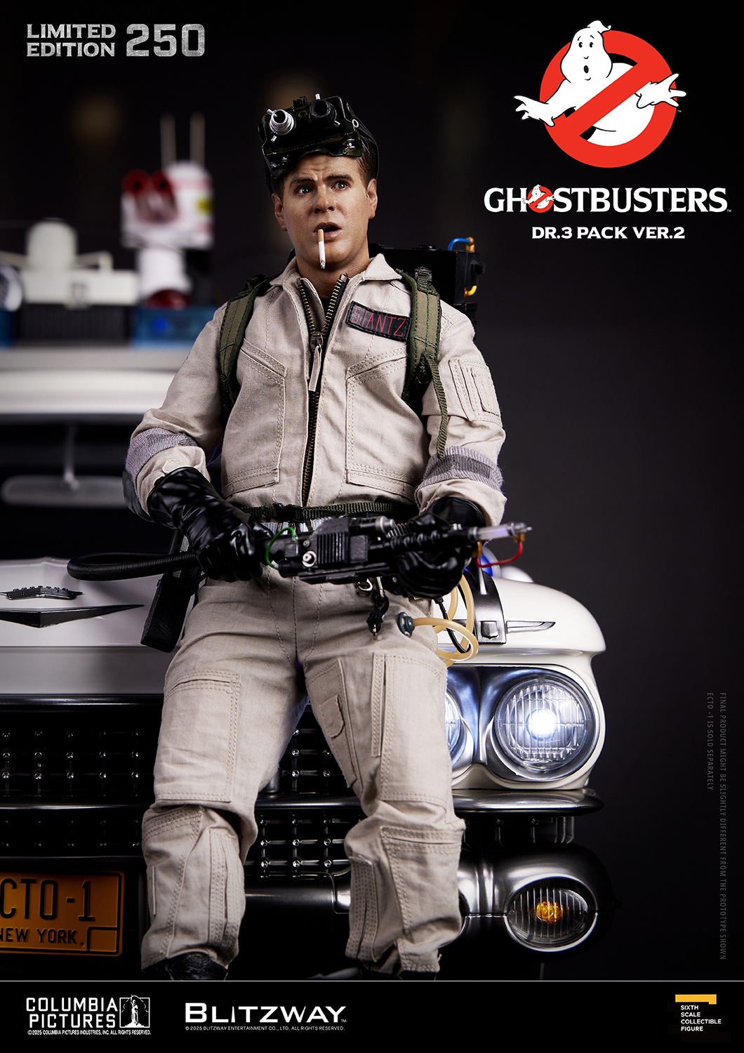 Ghostbusters Spengler Stantz Venkman Zeddemore 1/6 Scale Action Figure (Licensed)-BLITZWAY