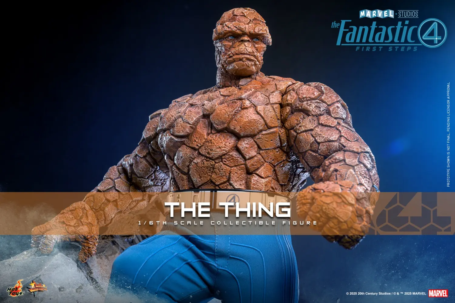 Hottoys - The Fantastic Four: First Steps Galactus Jumbo Sofvi Figure & The Thing SMS001J MMS813 (Licensed)1/6 Statue(GK)