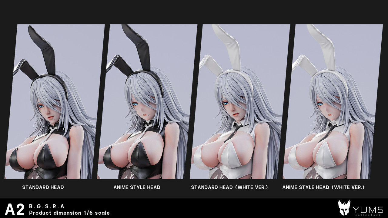 NieR:Automata YoRHa Bunny Girl A2 Statue(GK)-YUMS-Collectors Studio