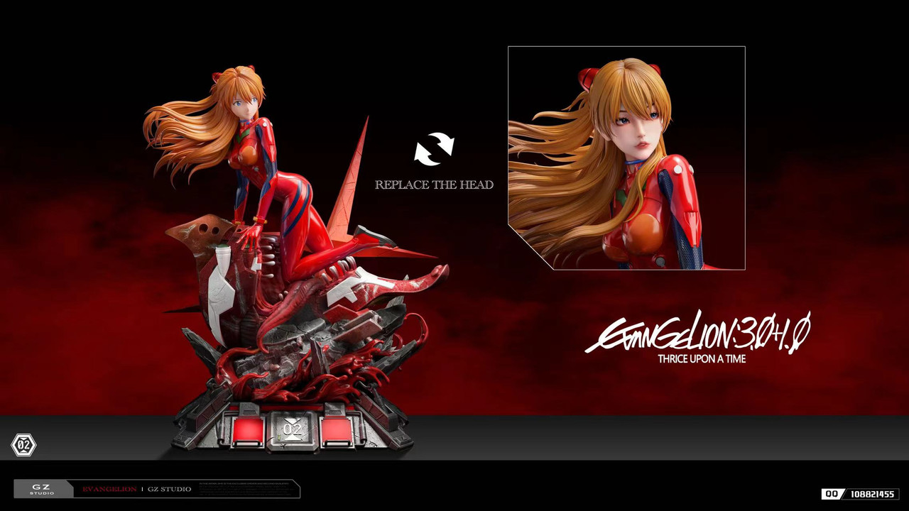 EVA Asuka Langley Soryu with LED Statue(GK) - GZ Studio