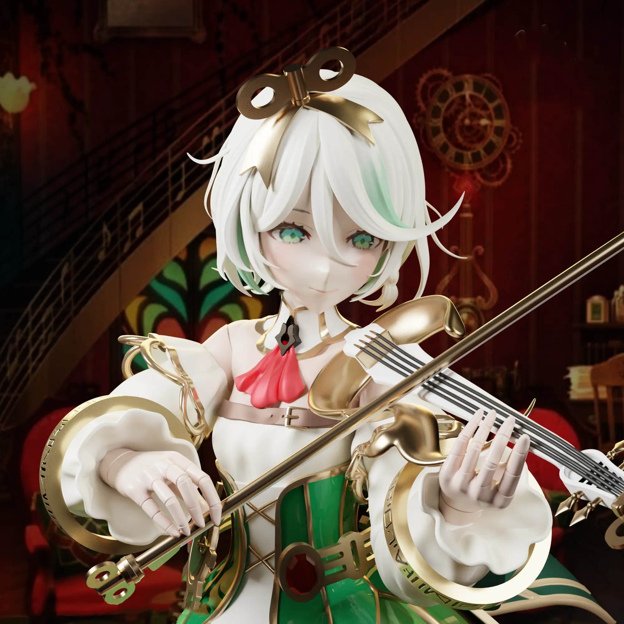 ANE Studio - VTuber Cecilia Immergreen Statue(GK)