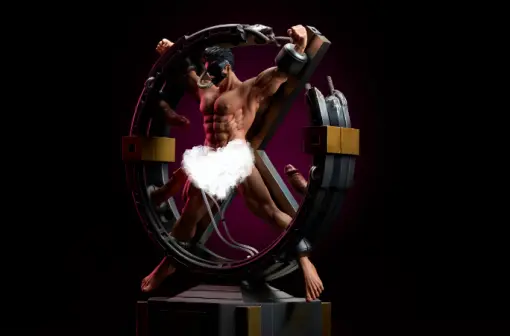 BDSM Studio -  Akitaru Ōbi Statue 