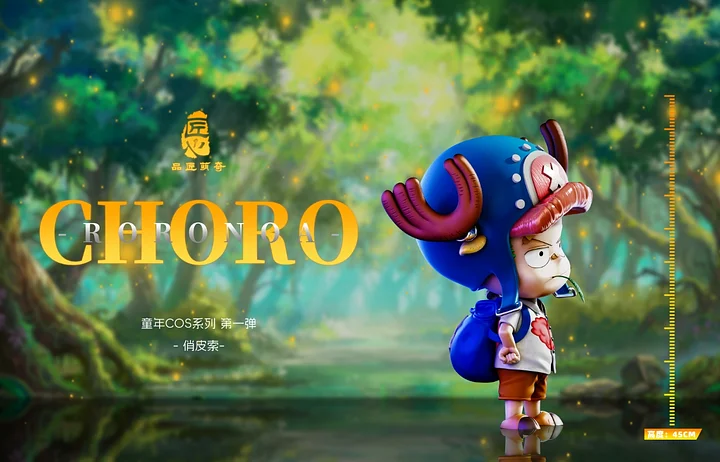 Pin Jiang Meng Qi Studio - One Piece MQ066 Childhood Zoro Cos Chopper Roronoa Choro Statue(GK)