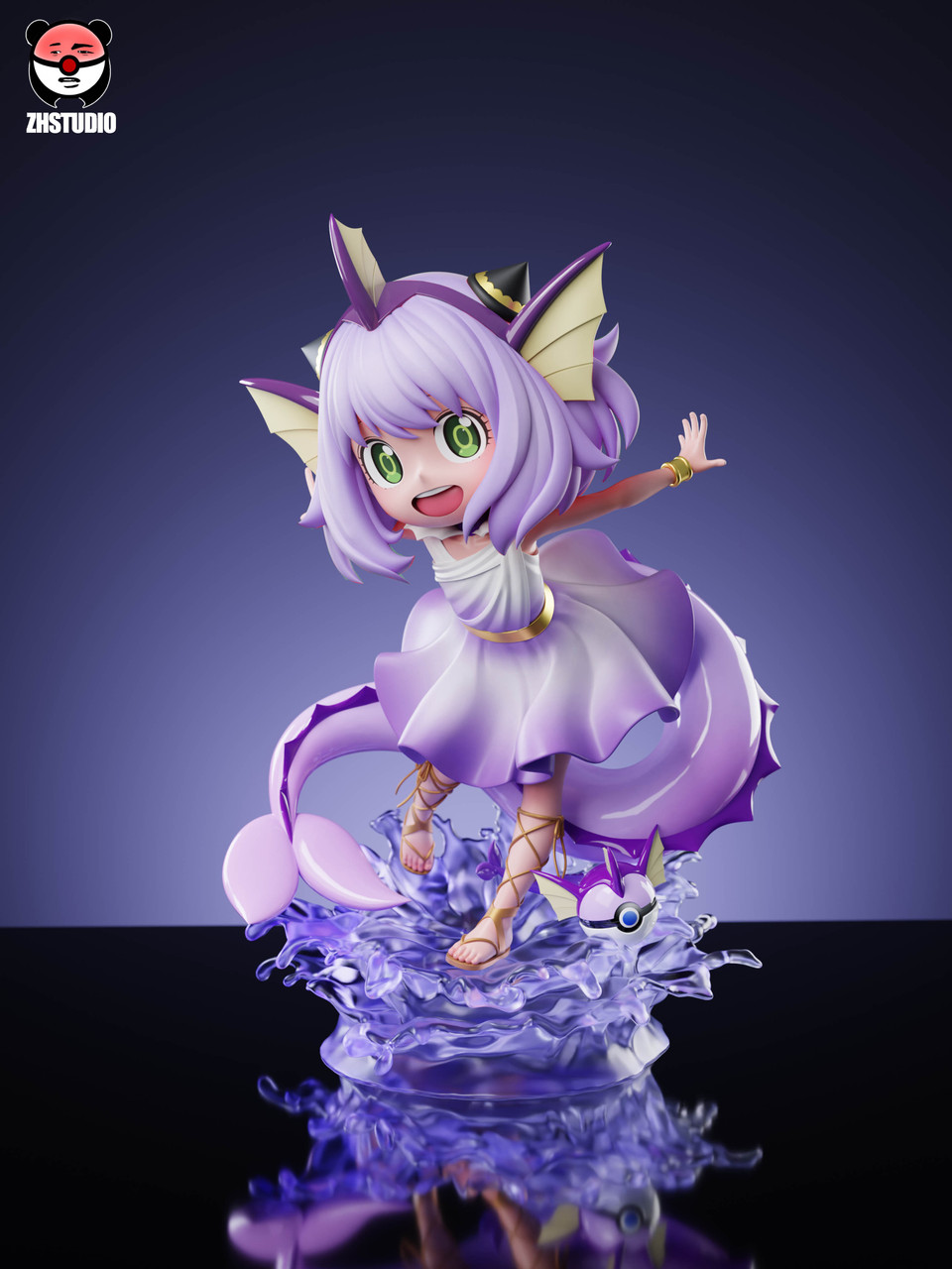 Spy X Family  Anya cos Vaporeon Statue (GK)-ZH Studio