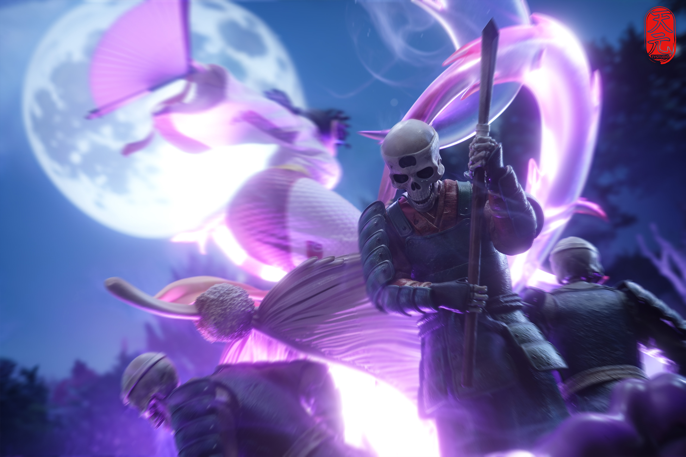  Inuyasha Kagura 1/6 Statue GK-TY Studio Pre-sale