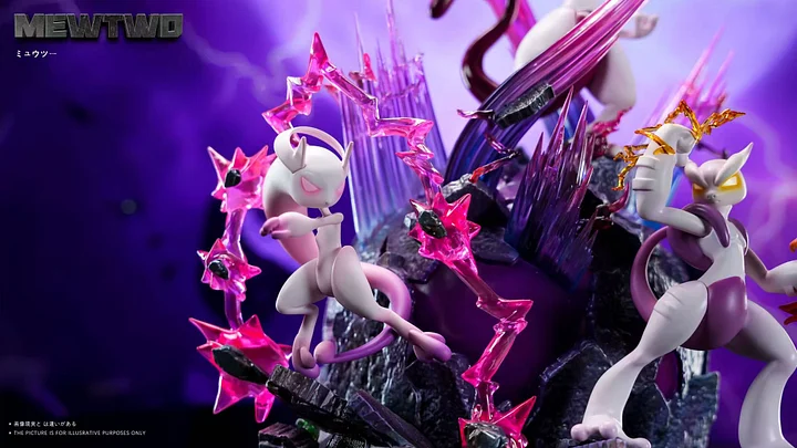 JP Studio - Mewtwo Urban Pokémon Ecology Special Edition Pokemon Statue 