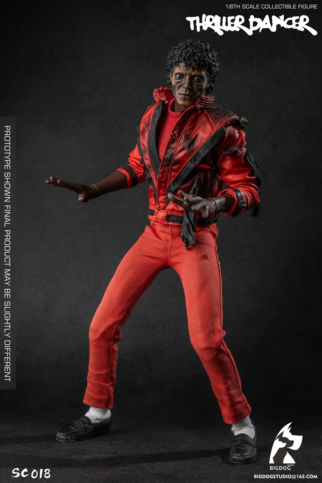 BIGDOG Studio - Michael JacksonThriller dancer Single version 1/6 Mobile Collection Soldier NOSC018 NOSC019 Statue(GK)