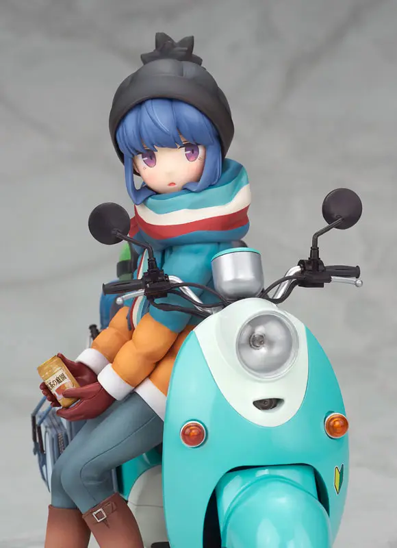 Alter - Yuru Camp Rin Shima with Scooter 1/10 Complete Figure (Licensed)Statue(GK)