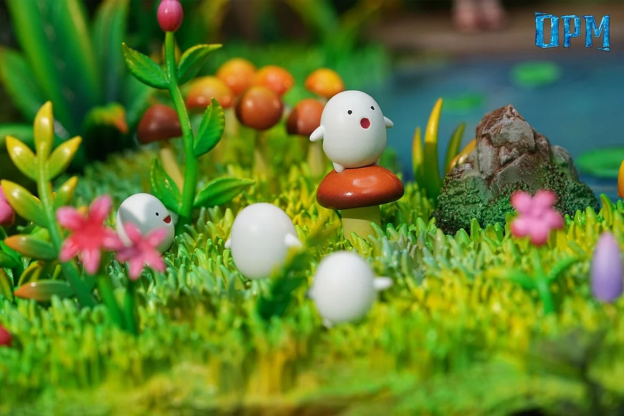 Miyazaki Hayao Desktop Series 008-The Boy and the Heron with LED Statue(GK) -OPM Studio 