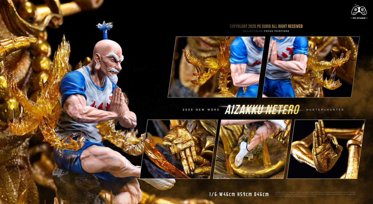 Hunter x Hunter Aizakku Netero1/6 Statue(GK) -PG Studio 