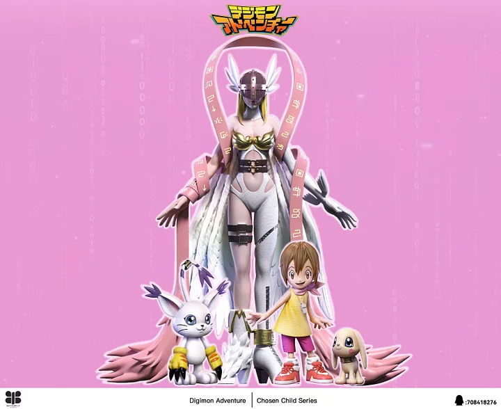Butterfly Studio - Digimon Angewomon X Salamon Statue 