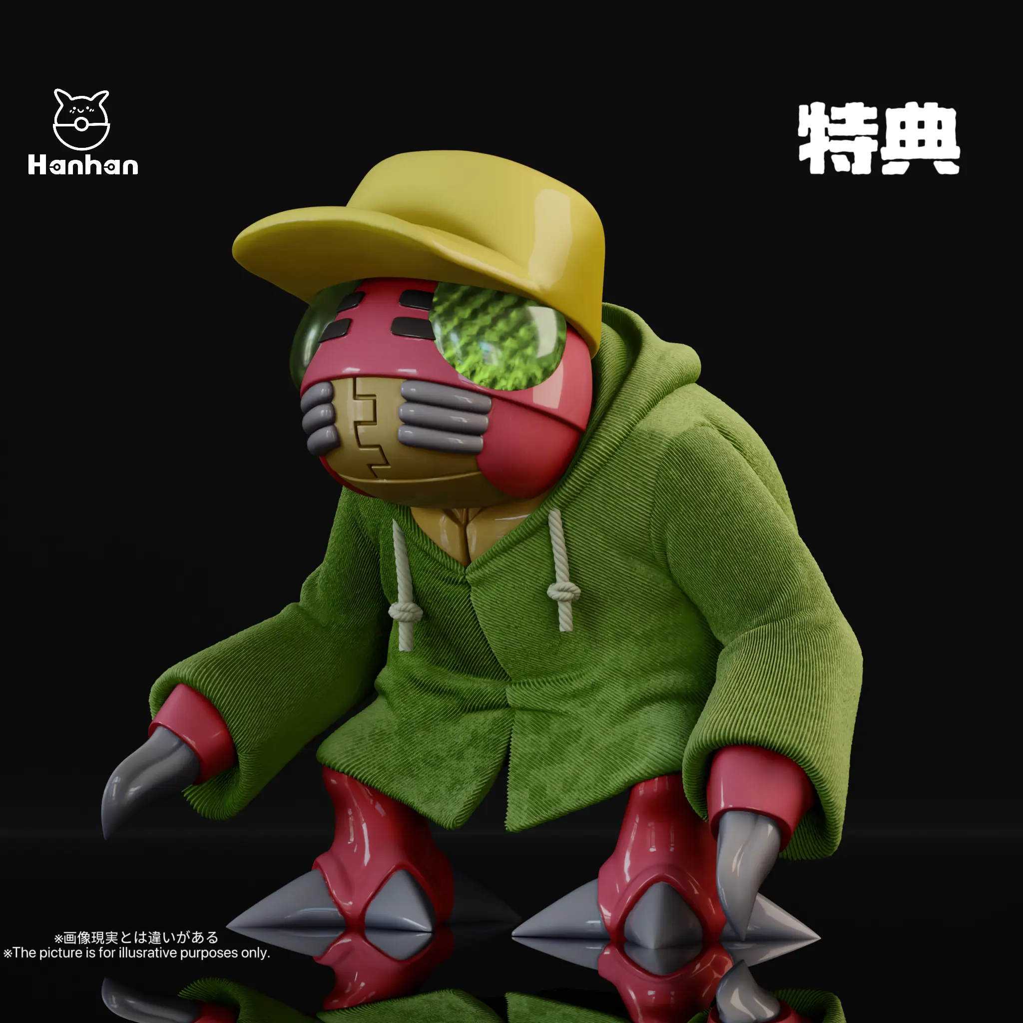 Han Han Studio - Digimon MegaKabuterimon Statue(GK)