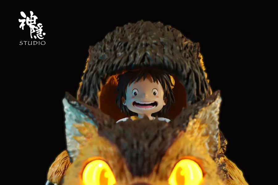 ShenYin Studio - Mei & Cat Bus with LED Statue