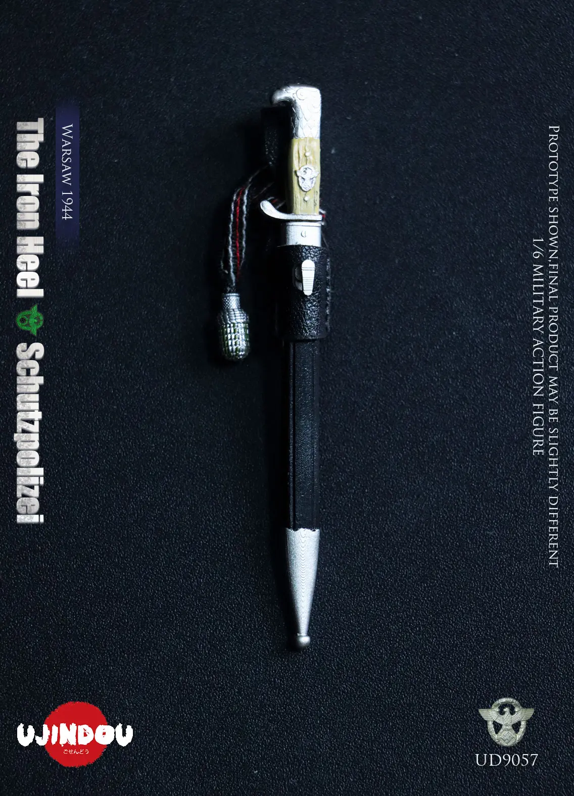 UJINDOU - 1/6 The Iron Heel-WWII German Schutzpolizei Warsaw 1944 UD9057 (Licensed)Statue