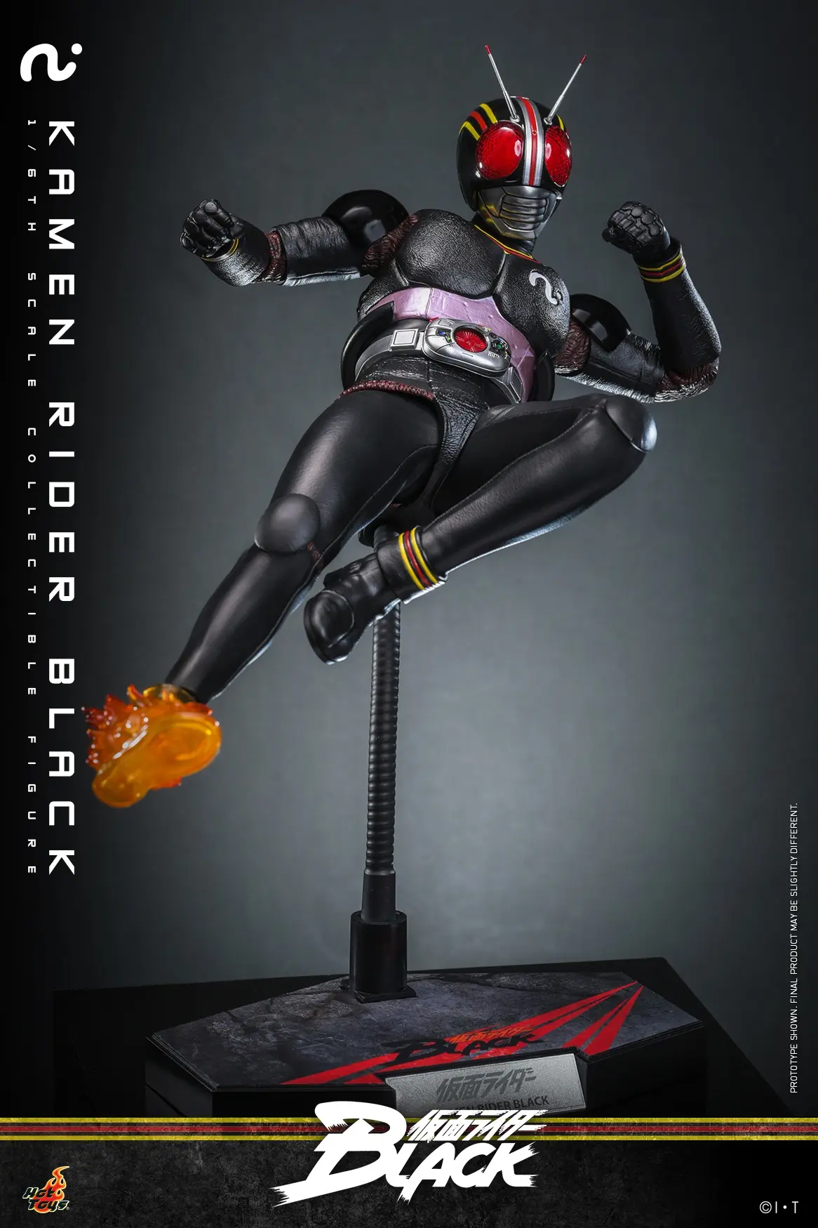 Hottoys -  Kamen Rider Black & Shadow Moon & Battle Hopper 1/6th scale TMS158 TMS159 TMS161 (Licensed) Statue(GK)