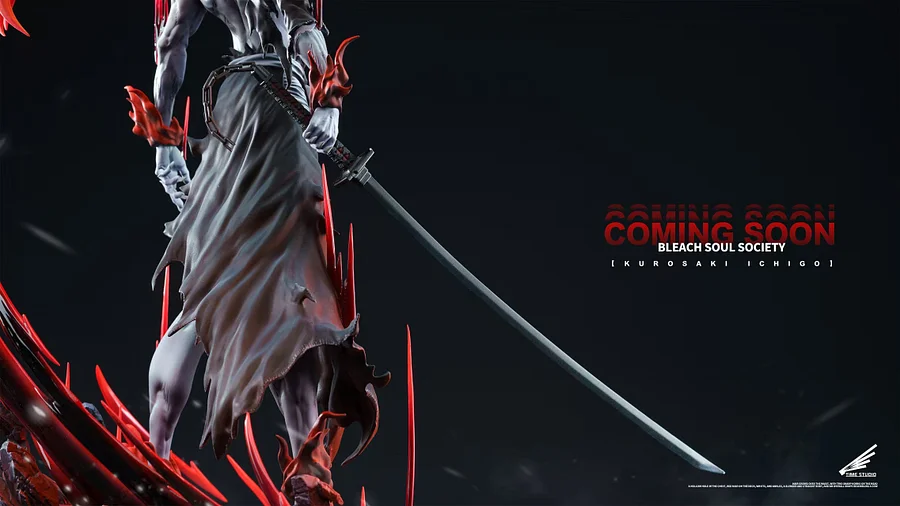 Time studio - Hollowfication Ichigo Kurosaki BLEACH Statue