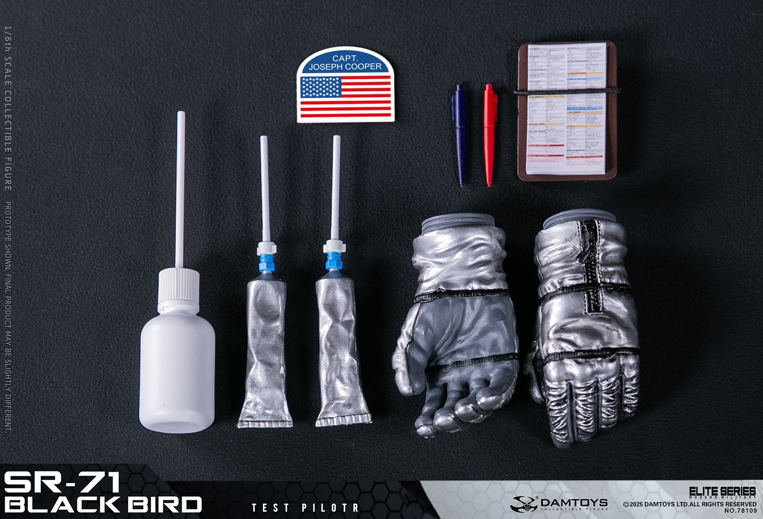 SR-71 Blackbird Test Pilot NO78109 (Licensed) 1/6 Scale Statue(GK) -DAMTOYS