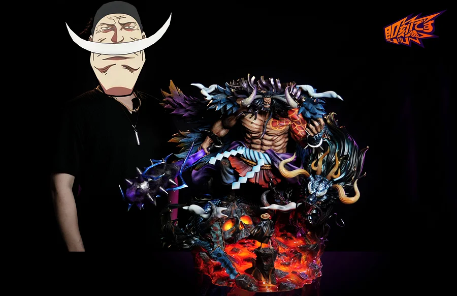 One Piece Kaido with LED  Statue (GK) -JiKe Studio