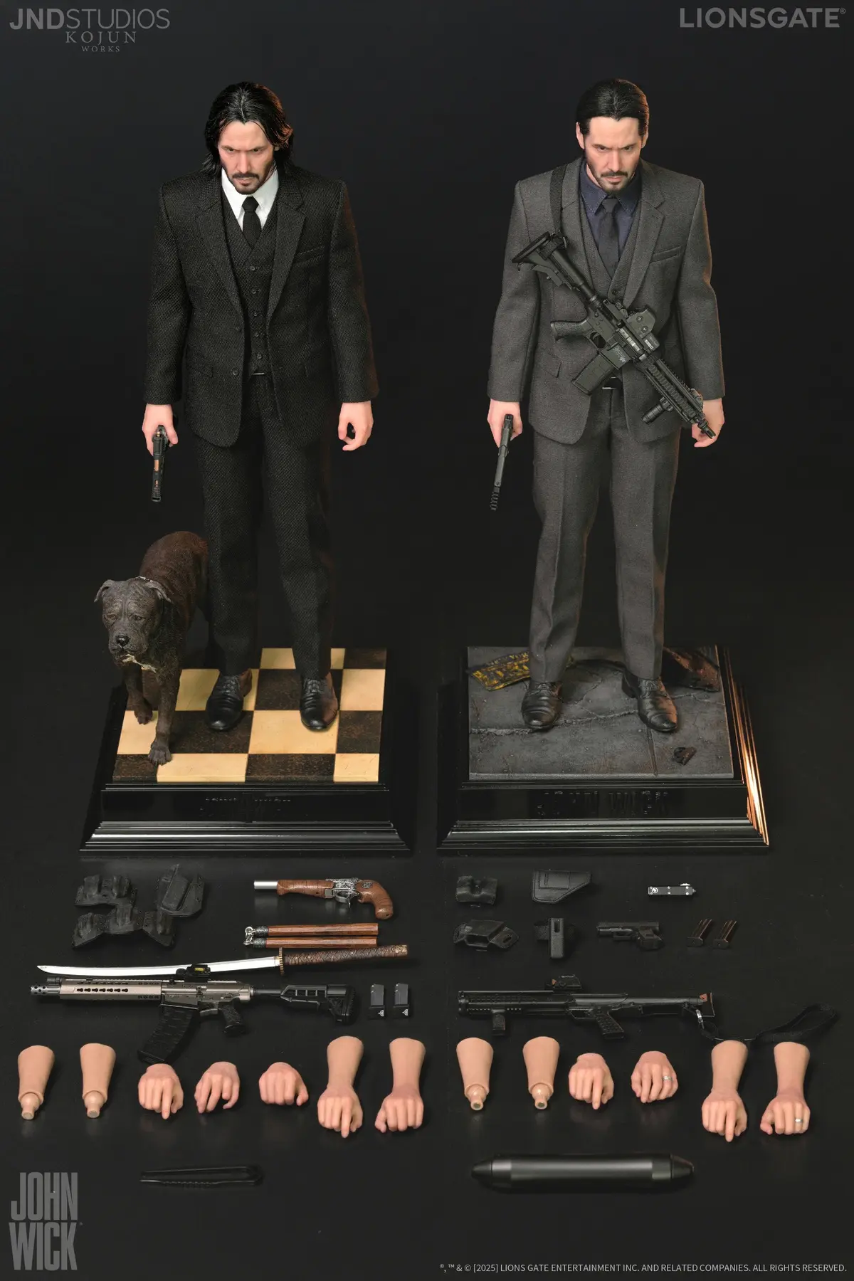 JND Studio - John Wick 1&4 1/6 scale Action Figure KJW-005A KJW-005C (Licensed) 