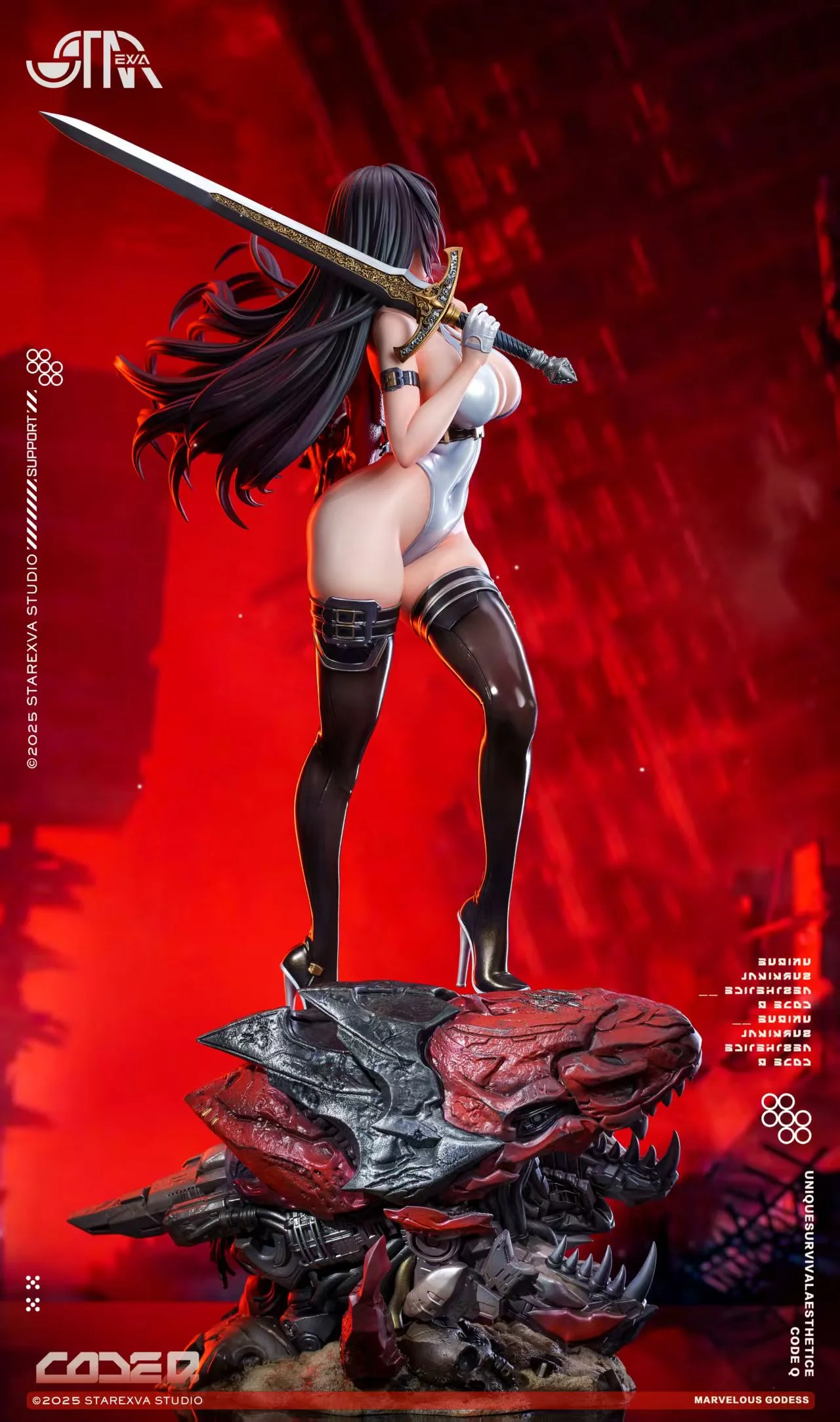 STAREXVA Studio & cws - Code Q Licensed 1/4 Statue(GK)