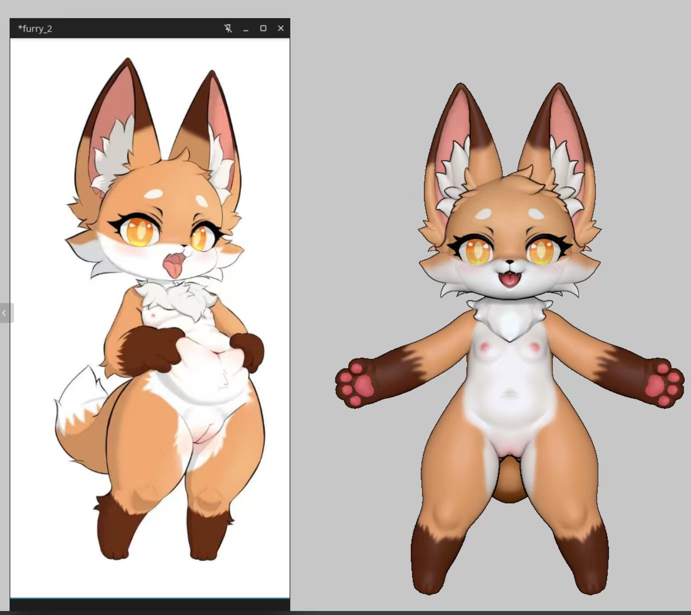 Spirit Demon Studio Little Fox Doll Original