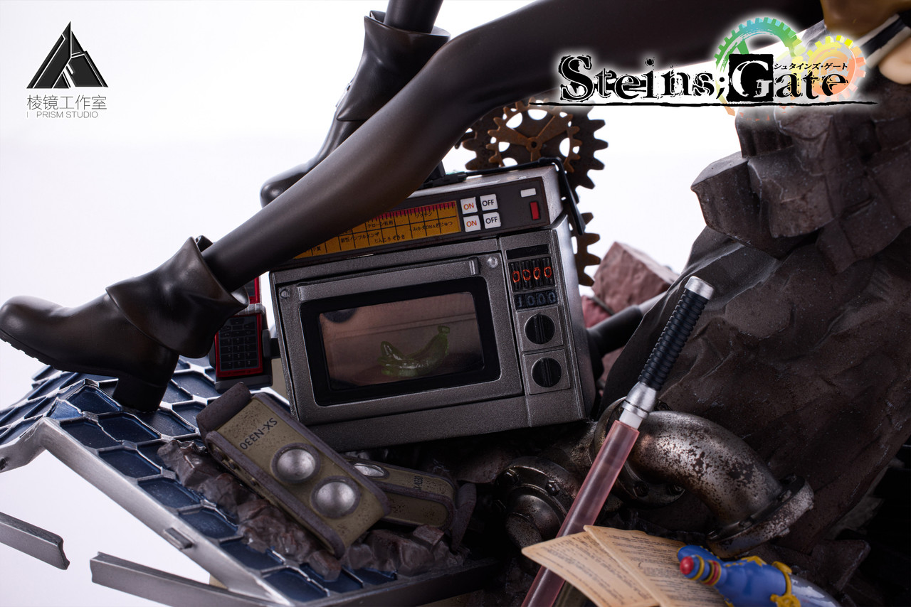 In stock-Steins;Gate Makise Kurisu Game head version 1/7 Statue GK-Prism Studio