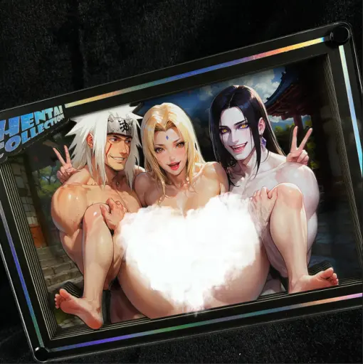 B&W Studio - Ben's Delusion World Series Desktop Decor Card #03 Densetsu no Sannin Naruto