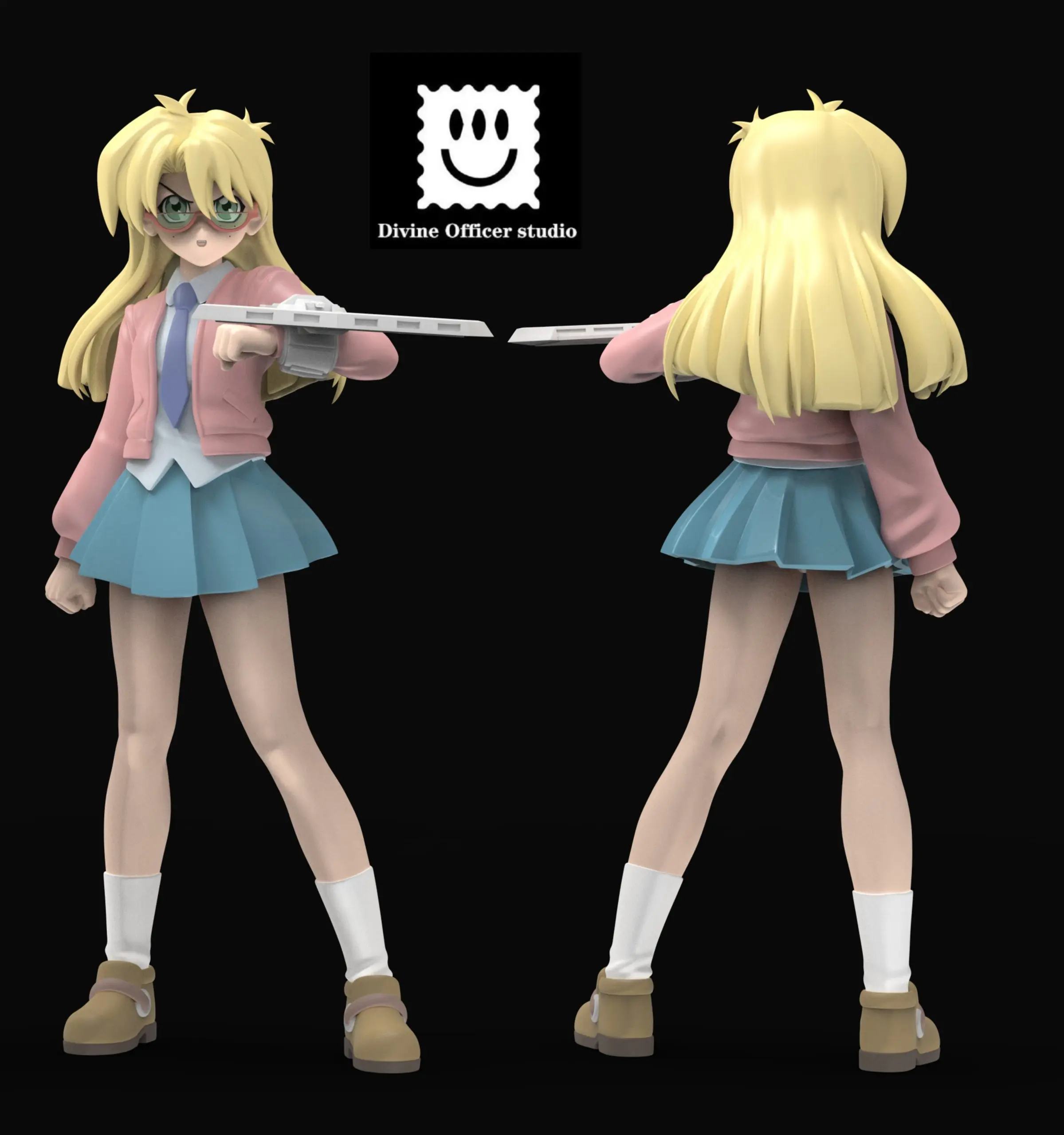 Divine Officer Studio - Yu-Gi-Oh Doma Arc Rebecca Hawkins Statue(GK) 