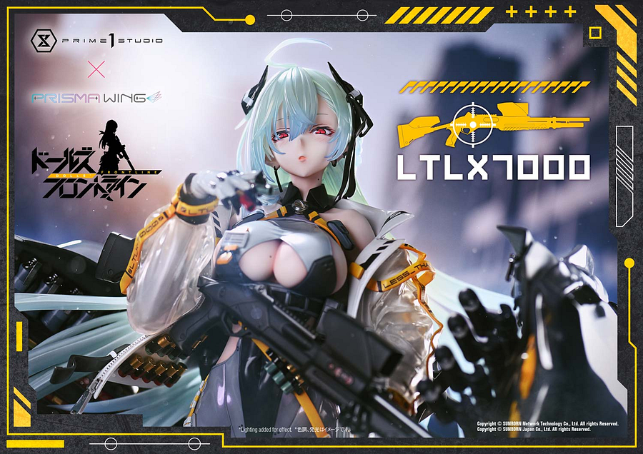 Girls Frontline LTLX7000 1/4 Action Figure Statue(GK) -Prime 1 Studio