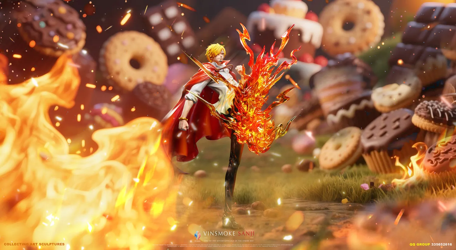NY Studio - Prince Sanji One Piece Statue 
