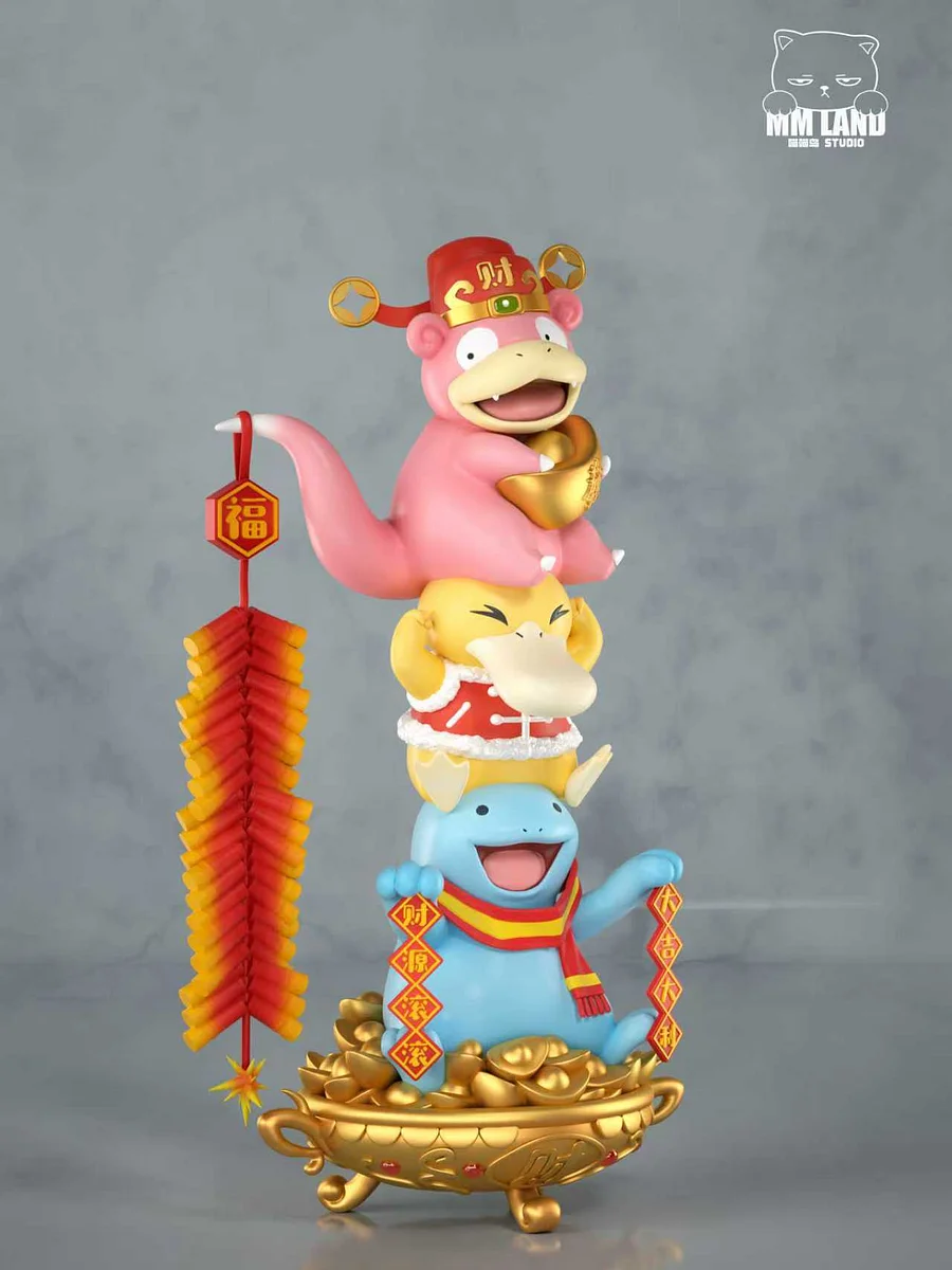 MMLAND Studio - Spring Festival Slowpoke Statue