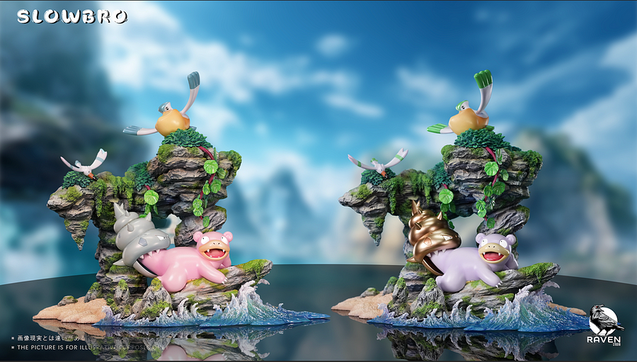 Raven Studio - Pokemon -Slowpoke 2.0 1/6 Statue(GK)