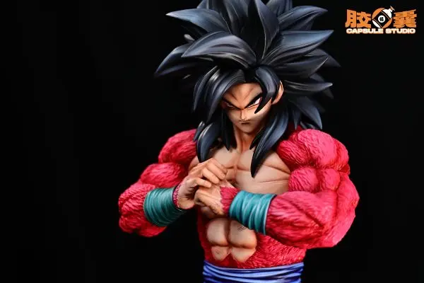 Capsule Studio - Dragon Ball Super Saiyan 4 Goku Clasps His Fists Statue(GK)