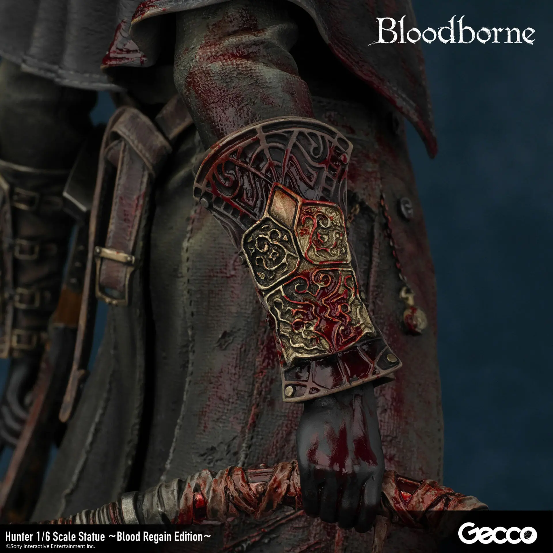 Gecco Studio - Bloodborne Hunter  Blood Regain Edition (Licensed)   1/6 Scale Statue (GK) 