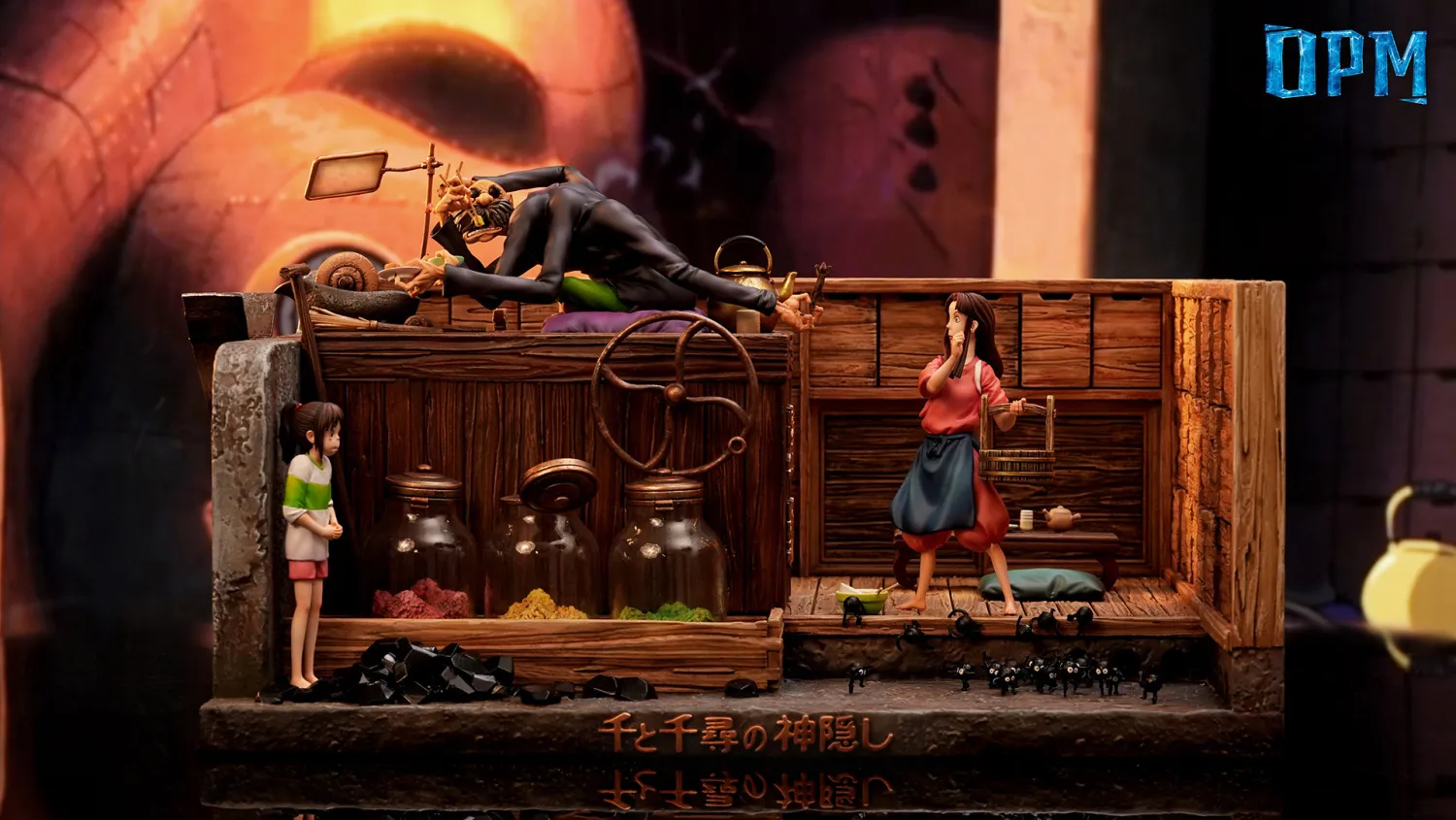 OPM Studio - Spirited Away Kamaji Statue 