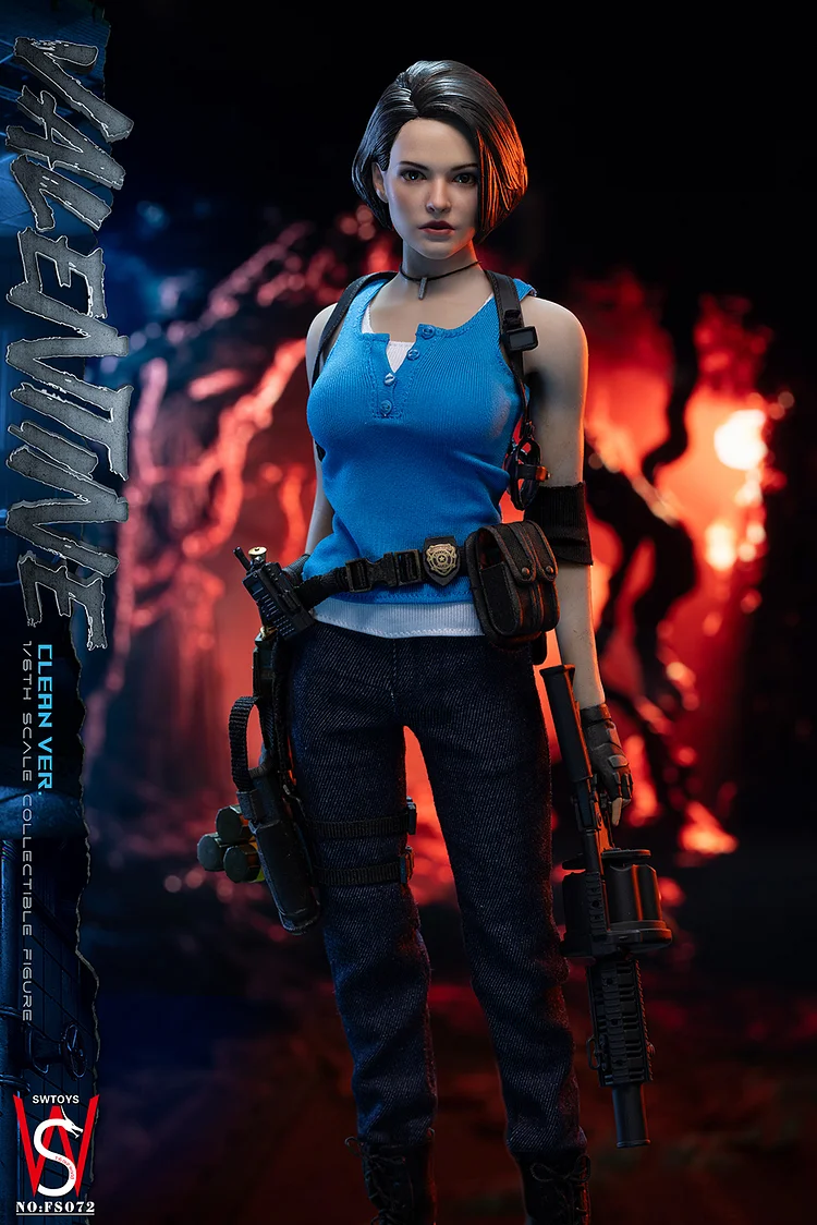 Resident Evil-Valentine Gill FS072 1/6  VALENTINE version action figure, soldier, SWTOYS STUDIO, pre-sale-KWII-GK