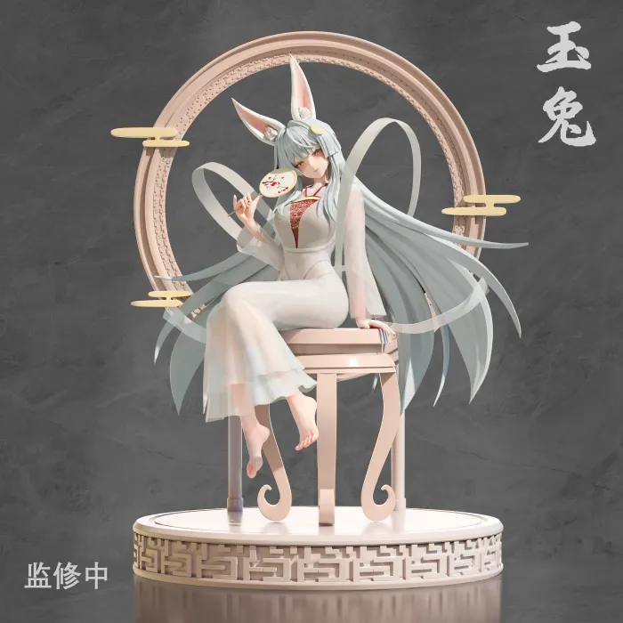 Guanghan Palace Jade Rabbit PVC(Copyright)Statue (GK) - Yun Yi Studio