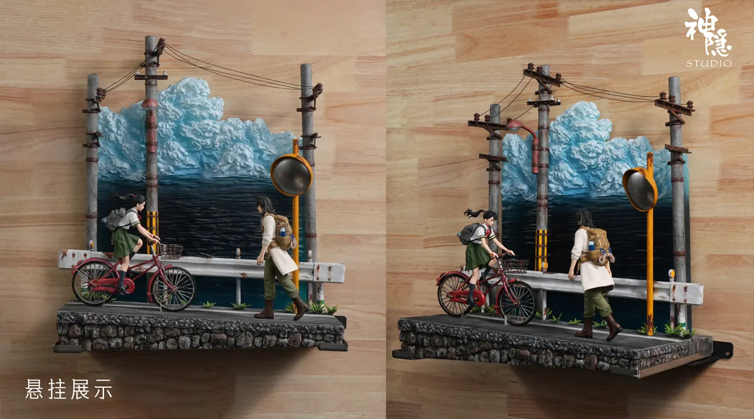 Shen Yin Studio -Suzume The Crossroads Before Goodbye Statue